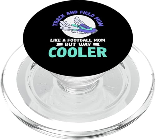 Leichtathletik-Mama PopSockets PopGrip für MagSafe Leichtathletik-Mama PopSockets PopGrip für MagSafe von Track and Field Mom Gifts for Runners