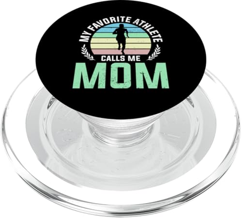 Leichtathletik-Mama PopSockets PopGrip für MagSafe Leichtathletik-Mama PopSockets PopGrip für MagSafe von Track and Field Mom Gifts for Runners