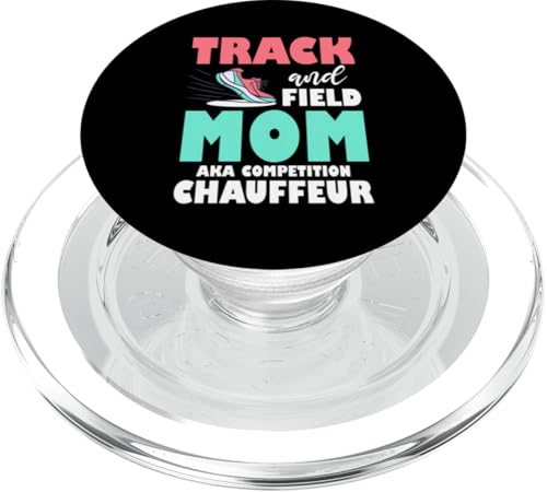 Leichtathletik-Mama PopSockets PopGrip für MagSafe Leichtathletik-Mama PopSockets PopGrip für MagSafe von Track and Field Mom Gifts for Runners