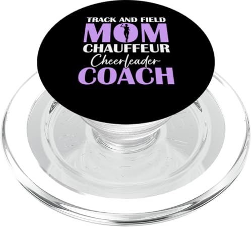 Leichtathletik-Mama PopSockets PopGrip für MagSafe von Track and Field Mom Gifts for Runners
