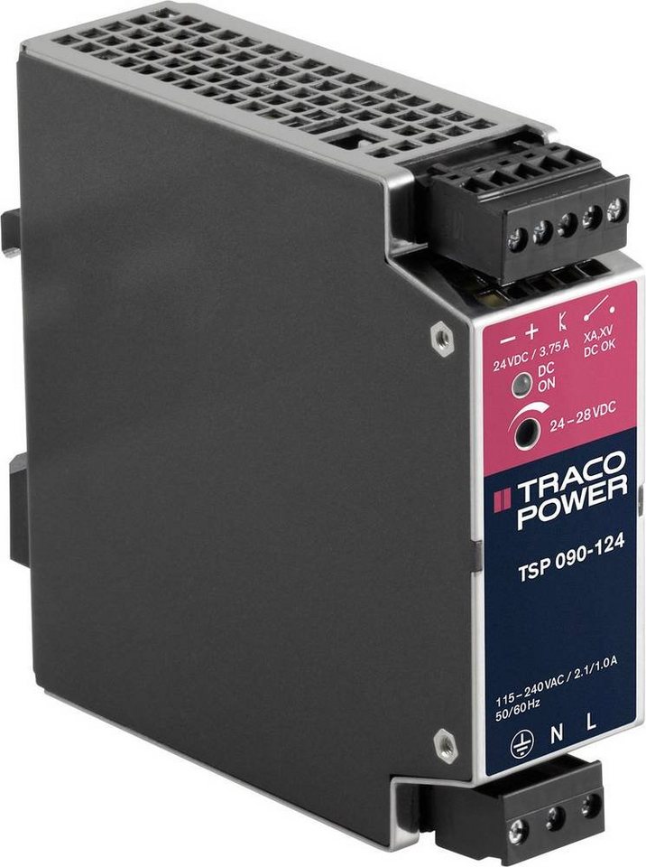 TracoPower TracoPower TSP 090-124N Hutschienen-Netzteil (DIN-Rail) 3750 mA 90 W Hutschienen-Netzteil von TracoPower