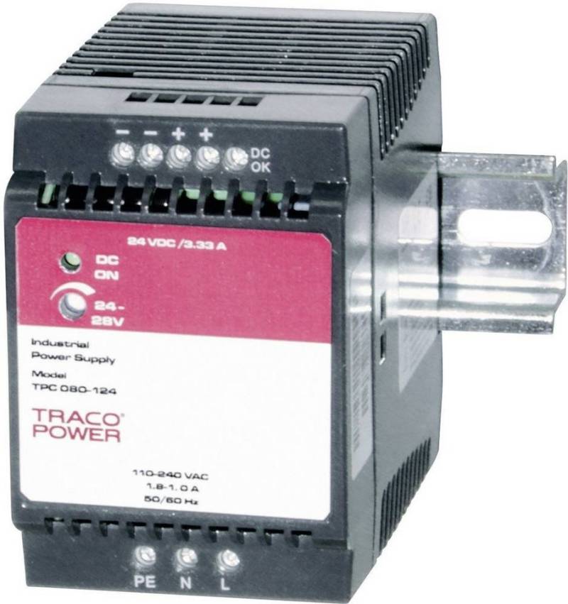 TracoPower TracoPower TPC 080-112 Hutschienen-Netzteil (DIN-Rail) 12 V/DC 6 A 72 Hutschienen-Netzteil von Tracopower