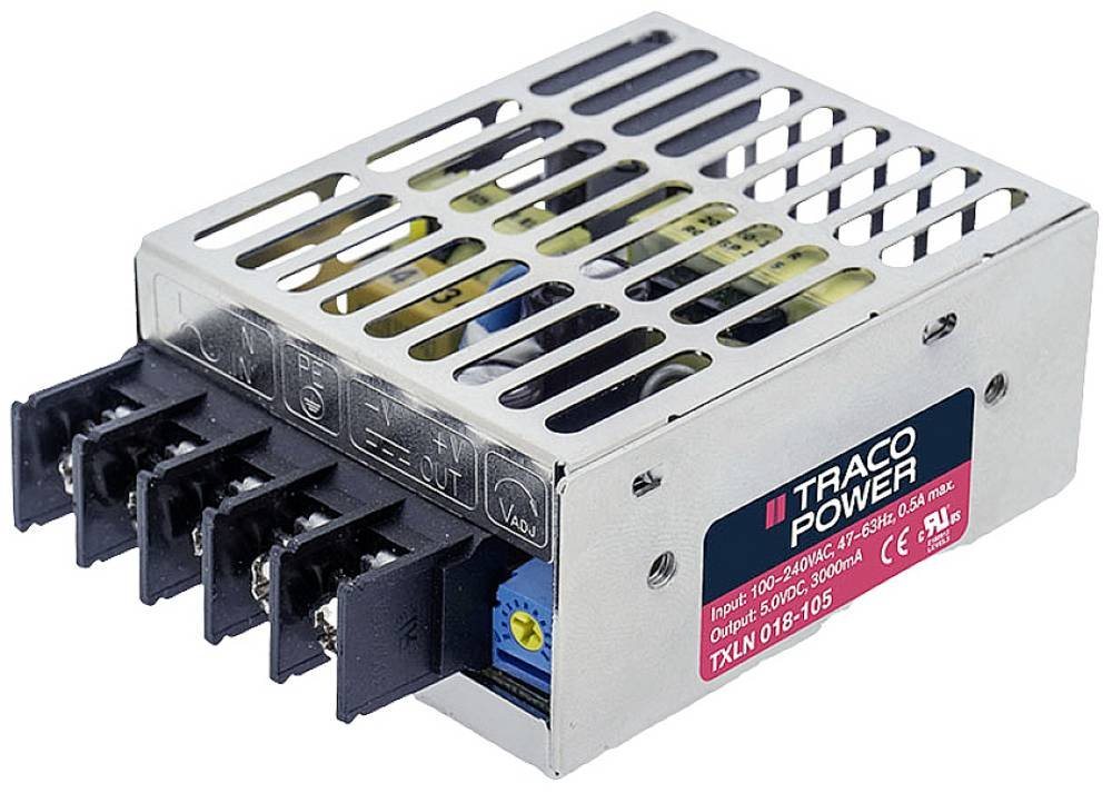 TracoPower TracoPower TXLN 018-124 AC/DC-Netzteilbaustein, geschlossen 750 mA 18 AC/DC-Einbaunetzteil TracoPower TracoPower TXLN 018-124 AC/DC-Netzteilbaustein, geschlossen 750 mA 18 AC/DC-Einbaunetzteil von Tracopower