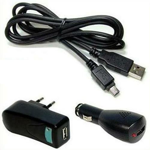 4in1 ZUBEHÖR SET: Netzteil USB Ladekabel KFZ Kabel Datenkabel Adapter für Mitac Mio A201 A501 A700 A701 C210 C220 C250 C310 C317 C320 C510 C517 C520 C710 C720 C810 H610 P340 P350 Moov M300 M305 M405 M610 V505 von Trade-Shop