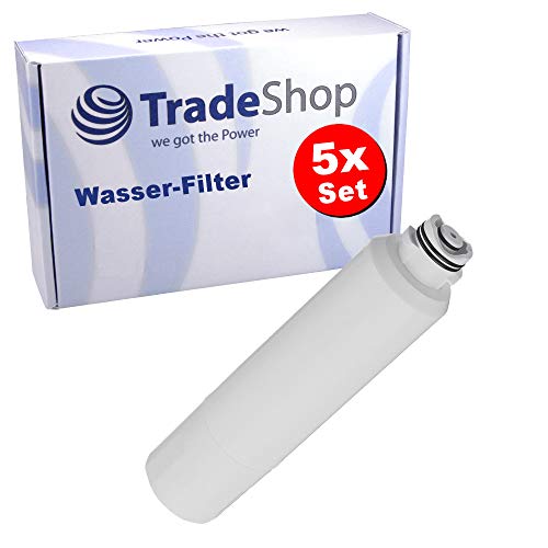 5x Ersatz Wasser-Filter für Kühlschränke von Samsung/passend für RF24 RH57H RH60H RF323T RF4287 RFG293 RFS265 RS261 RS263 RS267 / Ersatz Filter-Patrone von Trade-Shop