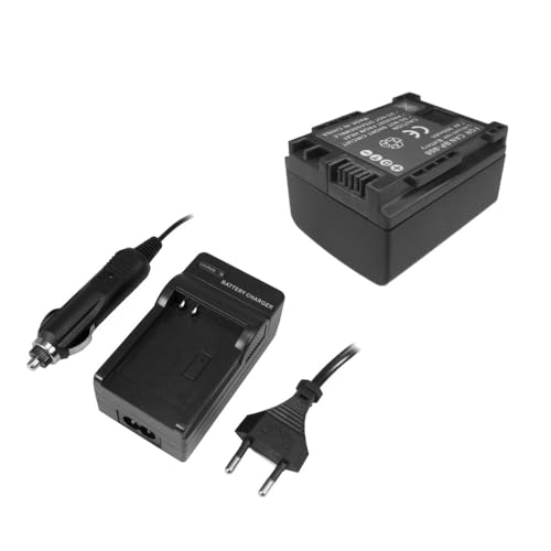 Angebot IM Set: Kamera Li-Ion Akku 900mAh + Akku Ladegerät mit KFZ Adapter für Canon Legria FS46 FS36 FS100 FS200 FS406 HF M32 HF M307 HF M406 HG10 FS-46 FS-36 FS-100 FS-200 FS-406 HG-10 von Trade-Shop