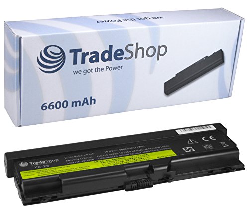 Hochleistungs Laptop Notebook Akku 6600mAh für IBM Lenovo ThinkPad E40 E50 Edge 0578-47B E-40 E-50 Edge 057847B Edge 14" Zoll 05787UJ 05787VJ 05787WJ 05787XJ 05787YJ 05787-UJ 05787-VJ 05787-WJ von Trade-Shop