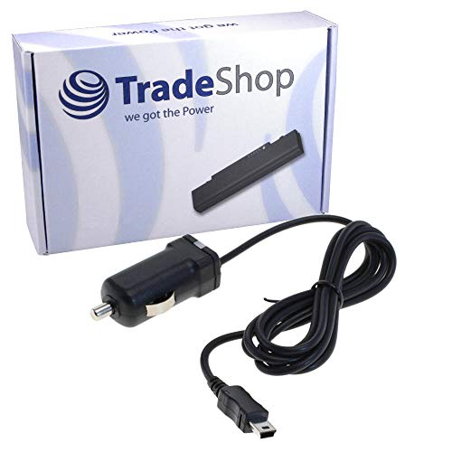 KFZ Ladegerät Ladekabel Adapter für Medion Gopal Go-Pal E-3115 E-3210 E-3215 E-3230 E-3240 E-3315 E-3415 E-4110 E-4125 E-4135 E-4145 E-4230 E-4235 E-4240 E-4245 E-4410 E-4430 E-4435 E-4440 E-4445 von Trade-Shop