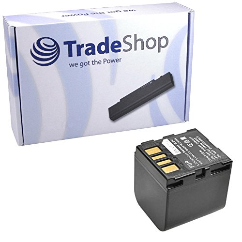 Kamera Li-Ion Akku 2800mAh für JVC GZ-MG-39EK GZ-MG-40 GZ-MG-40AA GZ-MG-40E GZ-MG-40EK GZ-MG-40EX GZ-MG-40US GZ-MG-47 GZ-MG-47AA GZ-MG-47E GZ-MG-47EK GZ-MG-47EX GZ-MG-50 GZ-MG-50E GZ-MG-50AA von Trade-Shop