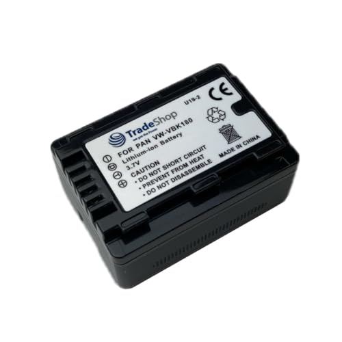 Kamera Li-Ion Akku 3,6V / 3,7V 1800mAh mit Infochip für Panasonic HDC SD-40 SD-60 SD-66 SD-80 SD-90 SD-99 SDX1 SDX-1 HS60 HS80 HS-60 HS-80 TM40 TM55 TM60 TM80 TM90 TM-40 TM-55 TM-60 TM-80 TM-90 Kamera Li-Ion Akku 3,6V / 3,7V 1800mAh mit Infochip für Panasonic HDC SD-40 SD-60 SD-66 SD-80 SD-90 SD-99 SDX1 SDX-1 HS60 HS80 HS-60 HS-80 TM40 TM55 TM60 TM80 TM90 TM-40 TM-55 TM-60 TM-80 TM-90 von Trade-Shop