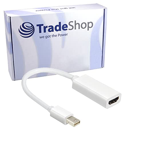 Mini DP DisplayPort auf HDMI Adapter-Kabel für Lenovo T470p T530 T540p T550 T560 W530 W540 Helix, ThinkPad X1, X1 Yoga, X1 Tablet von Trade-Shop