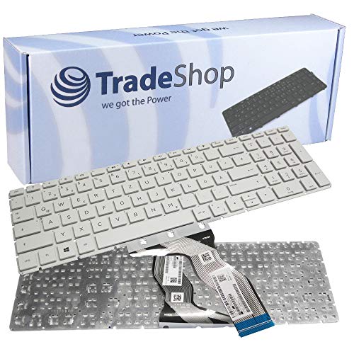 Original Laptop Notebook Tastatur Deutsch QWERTZ für HP Pavilion 15-cc 15-cd 15-bw 15-cb 17-bs 15-cc000 15-cc100 15-cc500 ersetzt PK132043E00 Weiß Original Laptop Notebook Tastatur Deutsch QWERTZ für HP Pavilion 15-cc 15-cd 15-bw 15-cb 17-bs 15-cc000 15-cc100 15-cc500 ersetzt PK132043E00 Weiß von Trade-Shop