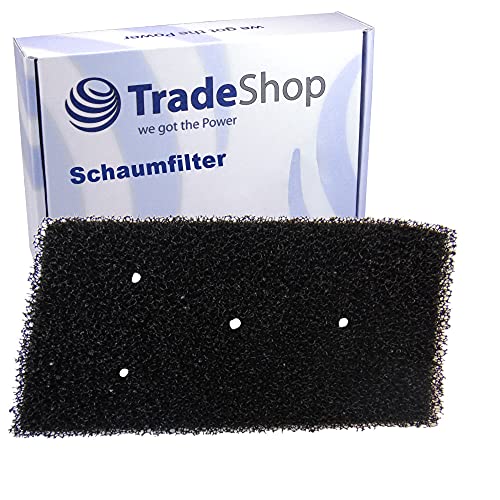 Schaumfilter/Flusenfilter für Bauknecht TRPC76520 TRPC8S7000 TKSUPERECO8A+ TRPC8652ELITE TRWP82100 TKPLATINUM771 TKECO8071 TKPLUS8A2DI von Trade-Shop