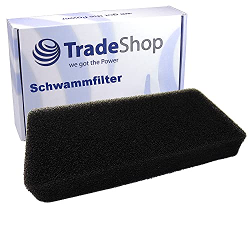 Schwammfilter Schaumstofffilter Schaumfilter für Gorenje WT7120S WT7122S BFD82CH D9664E D9665E D9864E PWD121WIT/P01 WT8120SL WT8122SL SPK2 D82426 von Trade-Shop