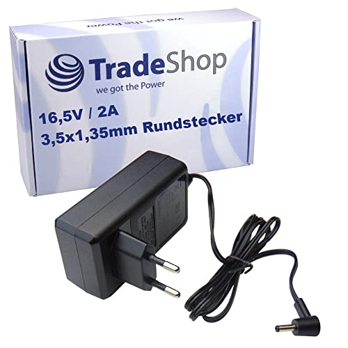 Trade-Shop 16,5V 2A Netzteil Ladegerät Ladekabel Netzgerät kompatibel mit Google Home ersetzt W033R004H, W16-033N1A / Smart Speaker Lautsprecher von Trade-Shop