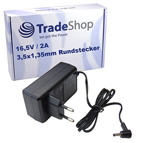 Trade-Shop 16,5V 2A Netzteil Ladegerät Ladekabel Netzgerät kompatibel mit Google Home ersetzt W033R004H, W16-033N1A / Smart Speaker Lautsprecher Trade-Shop 16,5V 2A Netzteil Ladegerät Ladekabel Netzgerät kompatibel mit Google Home ersetzt W033R004H, W16-033N1A / Smart Speaker Lautsprecher von Trade-Shop