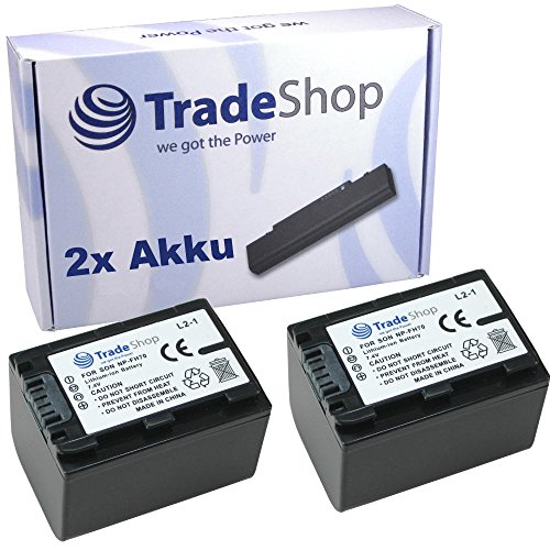 Trade-Shop 2X Hochleistungs Kamera Li-Ion Akku 2100mAh für Sony DCR-DVD-106/E DCR-DVD-108/E DCR-DVD-109/E DCR-DVD-115/E DCR-DVD-203/E DCR-DVD-205/E DCR-DVD-305/E Trade-Shop 2X Hochleistungs Kamera Li-Ion Akku 2100mAh für Sony DCR-DVD-106/E DCR-DVD-108/E DCR-DVD-109/E DCR-DVD-115/E DCR-DVD-203/E DCR-DVD-205/E DCR-DVD-305/E von Trade-Shop