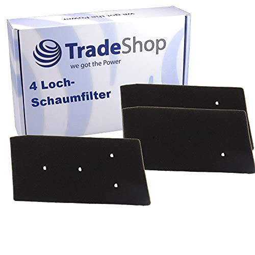 Trade-Shop 3x Schaum-Filter kompatibel mit Bauknecht Eco Star 7, TK Care E71 B, TK Ecopro 8, TK Super Eco 7, TK85A2Di, TKPLUS75A2Di Wäschetrockner von Trade-Shop