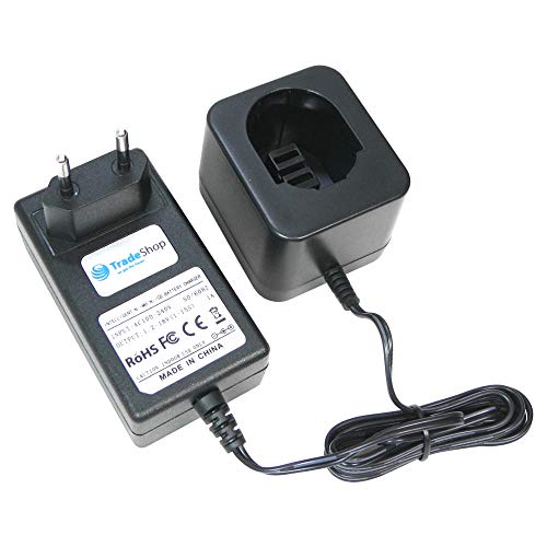 Trade-Shop Akku Ladegerät (1,2V-18V NI-MH NI-Cd) Ladestation kompatibel mit A9252 A9262 A9267 A9274 A9275 A9276 A9527 FSB96 PS120A PS130A PS140 PS140A von Trade-Shop