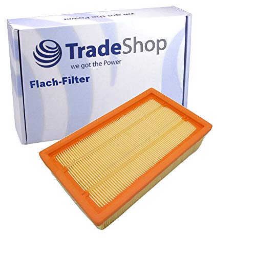 Trade-Shop Flachfalten-Filter Lamellenfilter für Flex VCE 35 VCE 35 L MC VCE 35 L AC VCE 45 H AC VCE 45 M AC Hilti VC 20 UM VC 40 UM VC-20 VC-40 von Trade-Shop