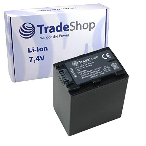 Trade-Shop Kamera Li-Ion Akku 3600mAh für Sony DCR-SR-210/E DCR-SR-290/E DCR-SR-300/E DCR-SR-30/E DCR-SR-32/E DCR-SR-35/E DCR-SR-36/E DCR-SR-40/E von Trade-Shop