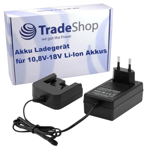 Trade-Shop Ladegerät Netzteil 10,8V-18V Li-Ion kompatibel mit Dewalt DCD985M2 DCD985XR DCD995 DCF610 DCF610S2 DCF813S2 DCF815 DCF815N DCF815S2 DCF620 Trade-Shop Ladegerät Netzteil 10,8V-18V Li-Ion kompatibel mit Dewalt DCD985M2 DCD985XR DCD995 DCF610 DCF610S2 DCF813S2 DCF815 DCF815N DCF815S2 DCF620 von Trade-Shop