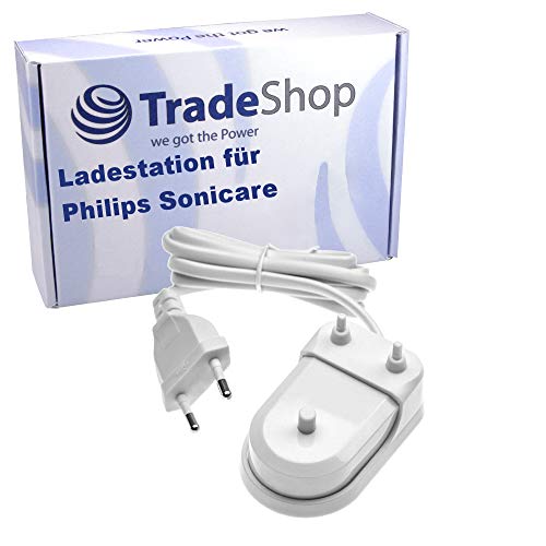 Trade-Shop Ladestation kompatibel mit Philips Sonicare EasyClean HX6512/02, HX6512/45, HX6515/06, HX6520/50, HX6521/01 elektrische Zahnbürste von Trade-Shop