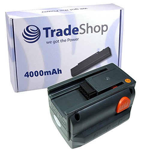 Trade-Shop Li-Ion Akku 18V / 4000mAh kompatibel mit Husqvarna S 561 82, 8839, 5IMR19/66 Rasenmäher von Trade-Shop