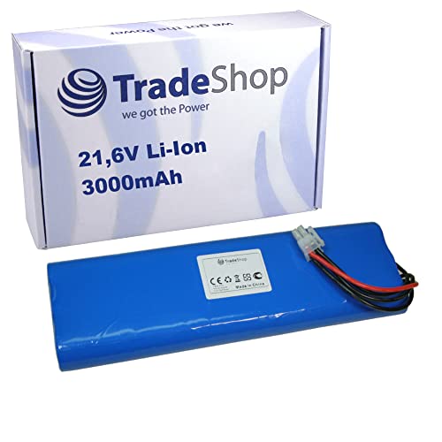 Trade-Shop Li-Ion Akku 21,6V / 3000mAh / 65Wh für Husqvarna Rasenroboter Rasenmäher ersetzt 597 21 32-01, 597 21 32-02, 597 21 32-03 von Trade-Shop