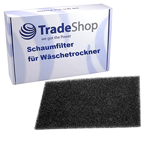 Trade-Shop Schaumfilter/Filtermatte/Schaumstoff-Filter kompatibel mit Blomberg TKF 7459 TKF 7459 A, Elektra Bregenz TKF 3500 TKF 7400 TKF 7500 von Trade-Shop