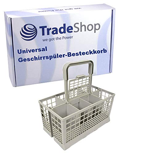 Trade-Shop Universal Besteckkorb für Spülmaschine Unterkorb z.B. kompatibel mit Miele, Bosch, Siemens, Neff, Constructa von Trade-Shop