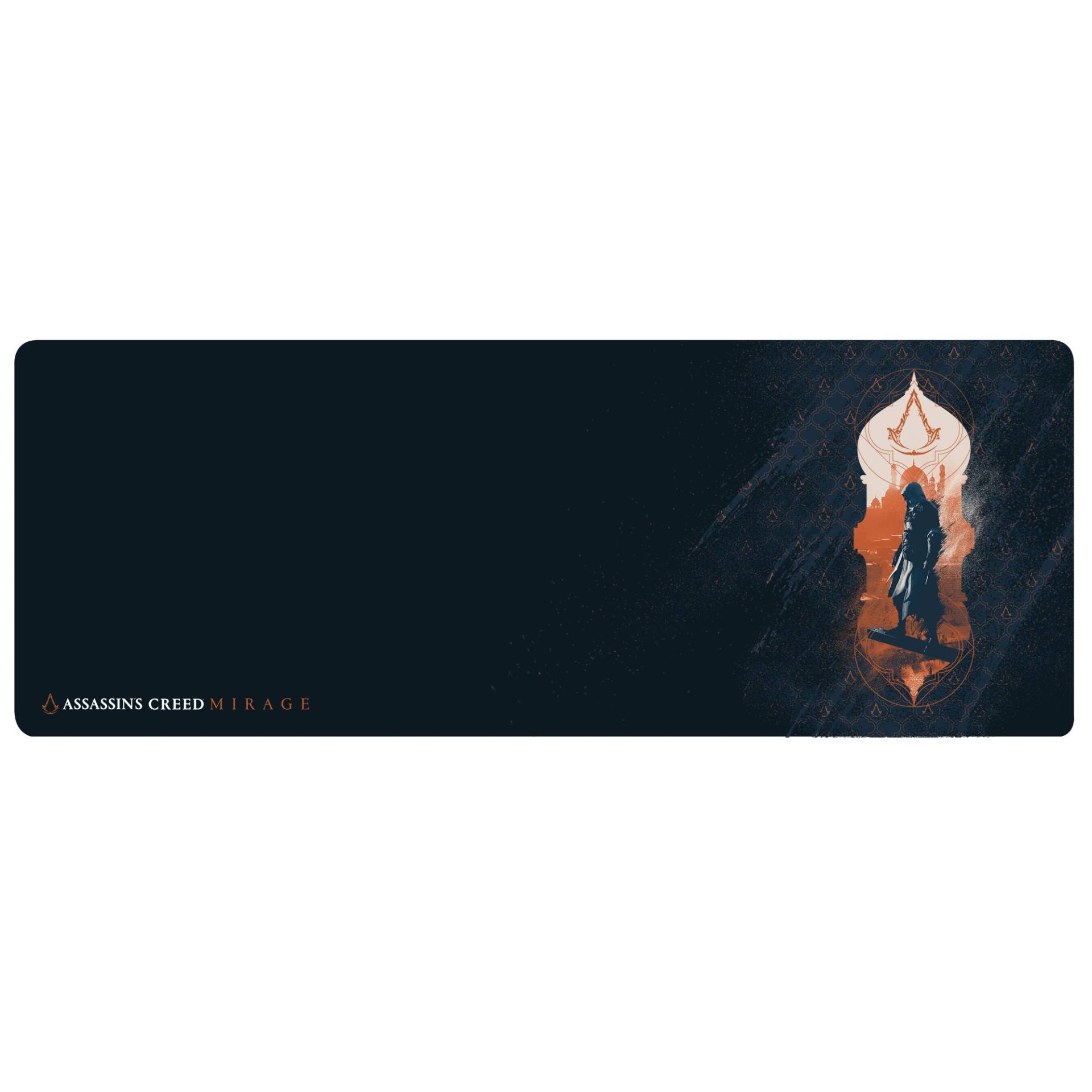 Assassin's Creed Mirage - XL Mouse Pad - Blue Silhouette Logo von Trade invaders