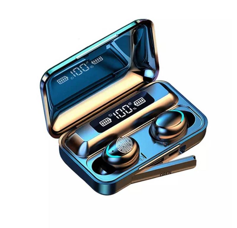 TradeNation Bluetooth Wireless Kopfhörer Earbuds In-Ear Touch Control Bluetooth-Kopfhörer (Siri, Google Assistant, Alexa, Voice Assistant, Bixby, Bluetooth, Touch Control) von TradeNation