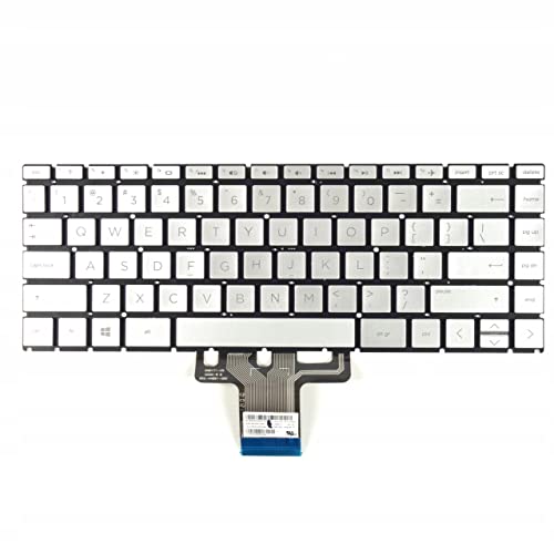 Tradebit - Tastatur für HP X360 14-DH 14-DQ 14-CE 14-CD-LED QWERTY US von Tradebit