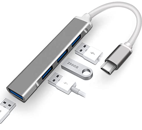 Tradebit - USB-C Hub I Adapter I USB 3.0 I Geringe Größe I Plug & Play I Kompatibel mit Laptop und PC von Tradebit