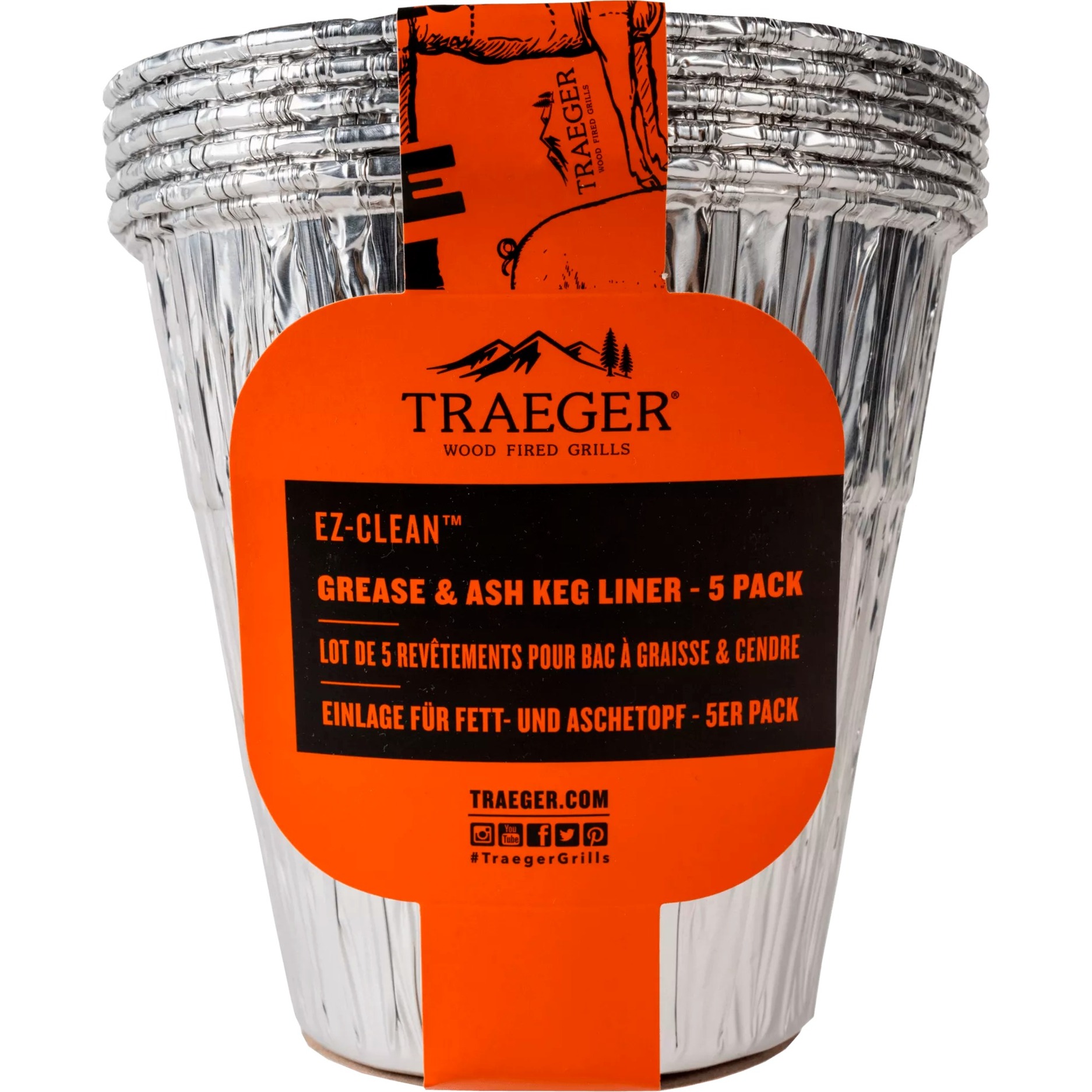 Einlage für Fett & Aschebehälter Einlage für Fett & Aschebehälter von Traeger