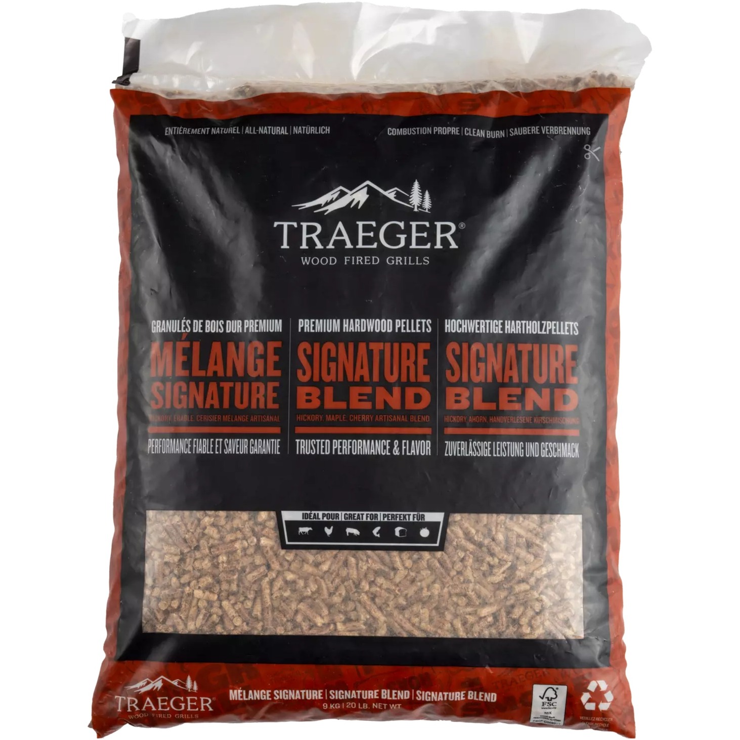 Hartholz Pellets SIGNATURE BLEND, 9kg, Brennstoff Hartholz Pellets SIGNATURE BLEND, 9kg, Brennstoff von Traeger