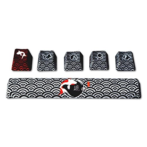 Traitors Compatible Sakasama Dark, Keycap Set, PBT 5-Side Dye-Sub von Traitors