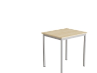 Tisch Combi 200, 700x600 mm Höhe 900 mm Schalldämmendes Birkenlaminat auf weißem Rahmen Tisch Combi 200, 700x600 mm Höhe 900 mm Schalldämmendes Birkenlaminat auf weißem Rahmen von Tranås Skolmöbler