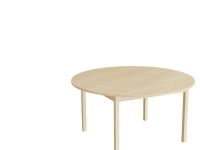 Tisch Lovis 604, Ø1200 mm, Höhe 600 mm, Birkenlaminat auf Birkengestell Tisch Lovis 604, Ø1200 mm, Höhe 600 mm, Birkenlaminat auf Birkengestell von Tranås Skolmöbler