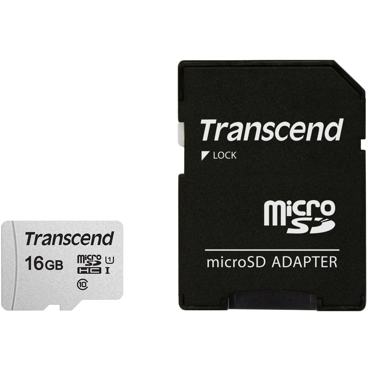 300S 16 GB microSDHC, Speicherkarte von Transcend