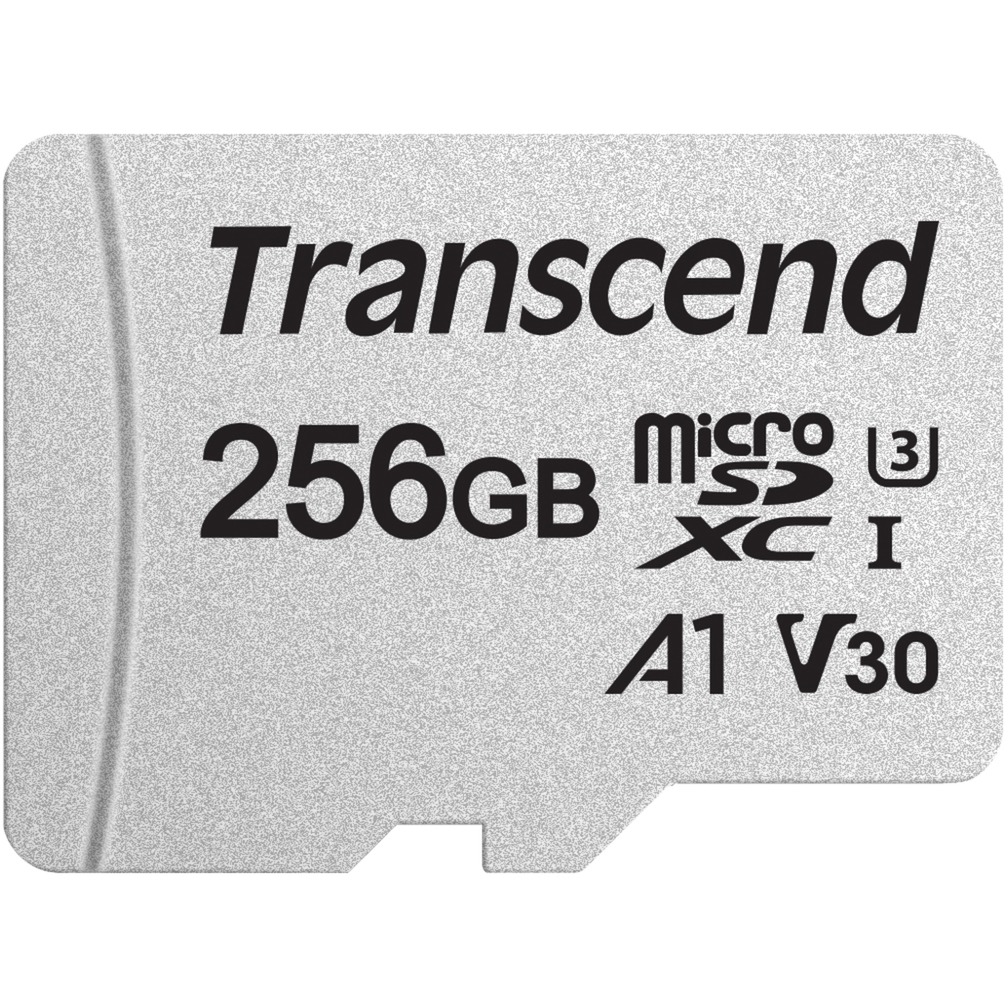 300S 256 GB microSDXC, Speicherkarte von Transcend