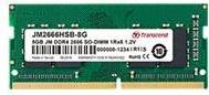 4GB JM DDR4 2666 SO-DIMM 1Rx8 512Mx8 CL19 1.2V - 4 GB - SO-DIMM (JM2666HSH-4G) von Transcend