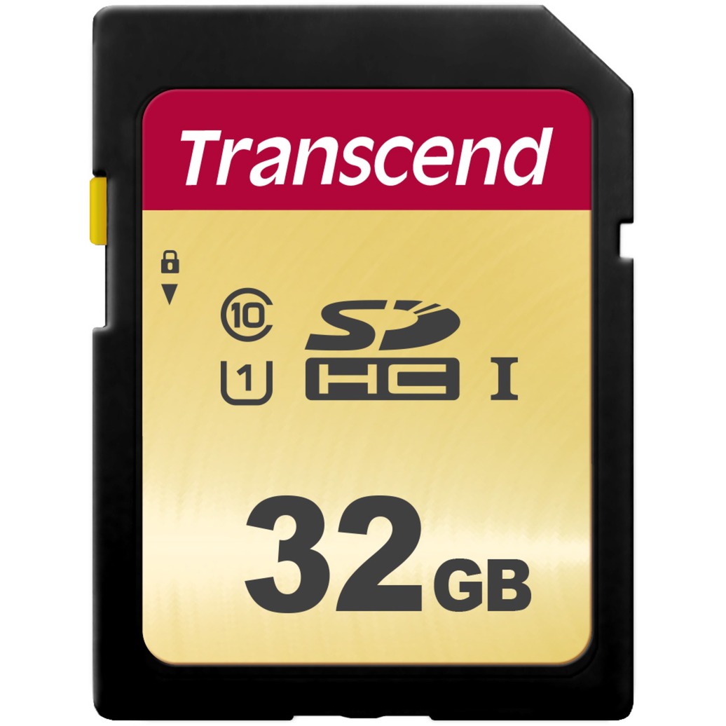 500S 32 GB, Speicherkarte von Transcend