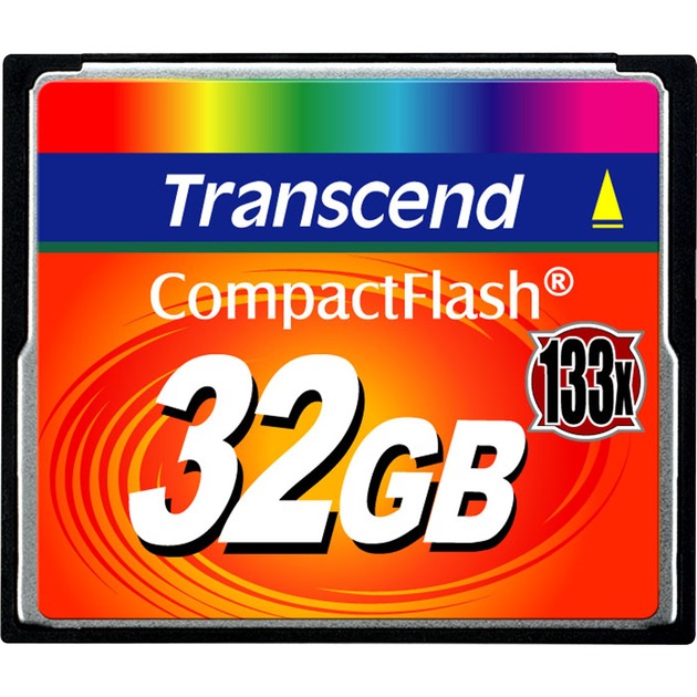 CompactFlash 133 32 GB, Speicherkarte von Transcend