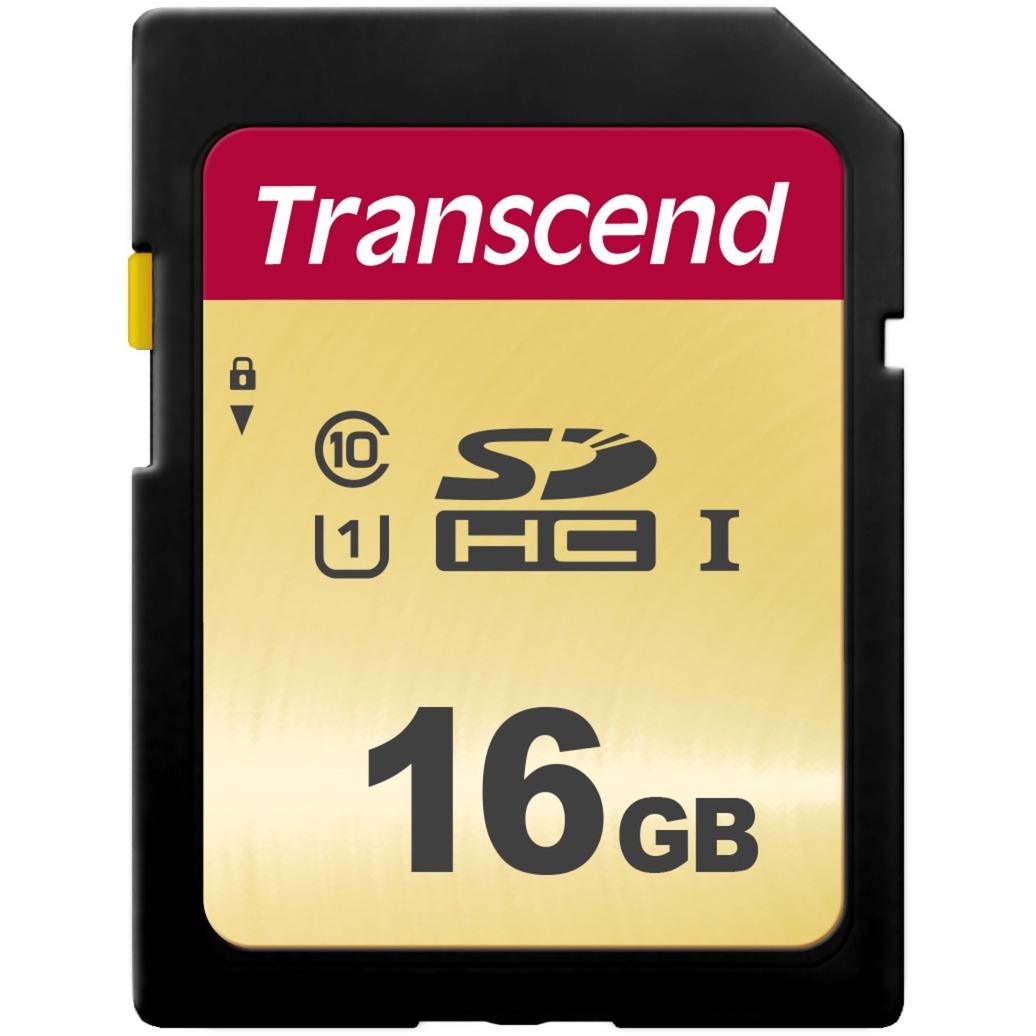 SD 500S 16GB, Speicherkarte von Transcend