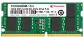 Transcend JetRAM - DDR4 - Modul - 4GB - SO DIMM 260-PIN - 3200 MHz / PC4-25600 - CL22 - non-ECC (JM3200HSH-4G) von Transcend