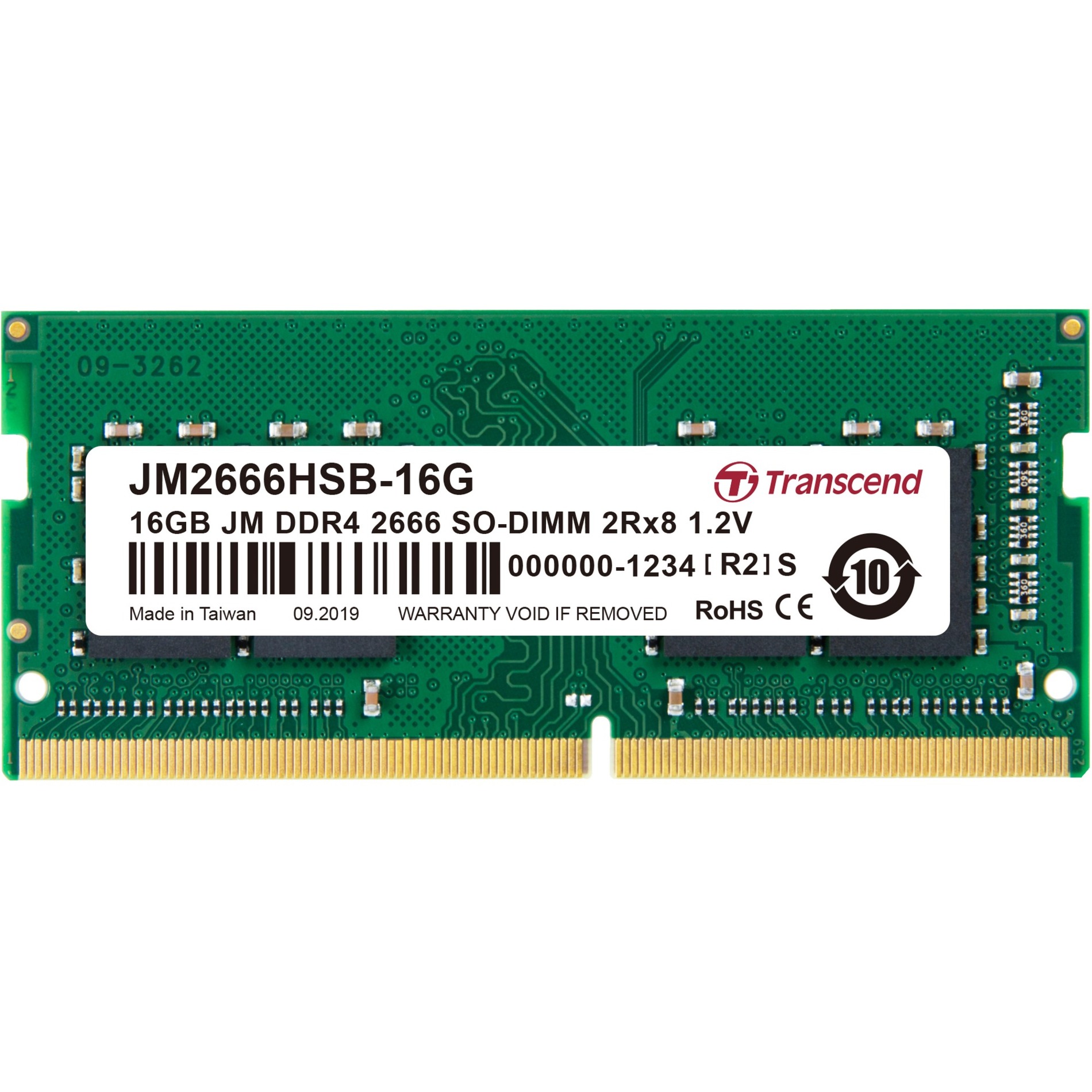 SO-DIMM 16 GB DDR4-2666  , Arbeitsspeicher von Transcend