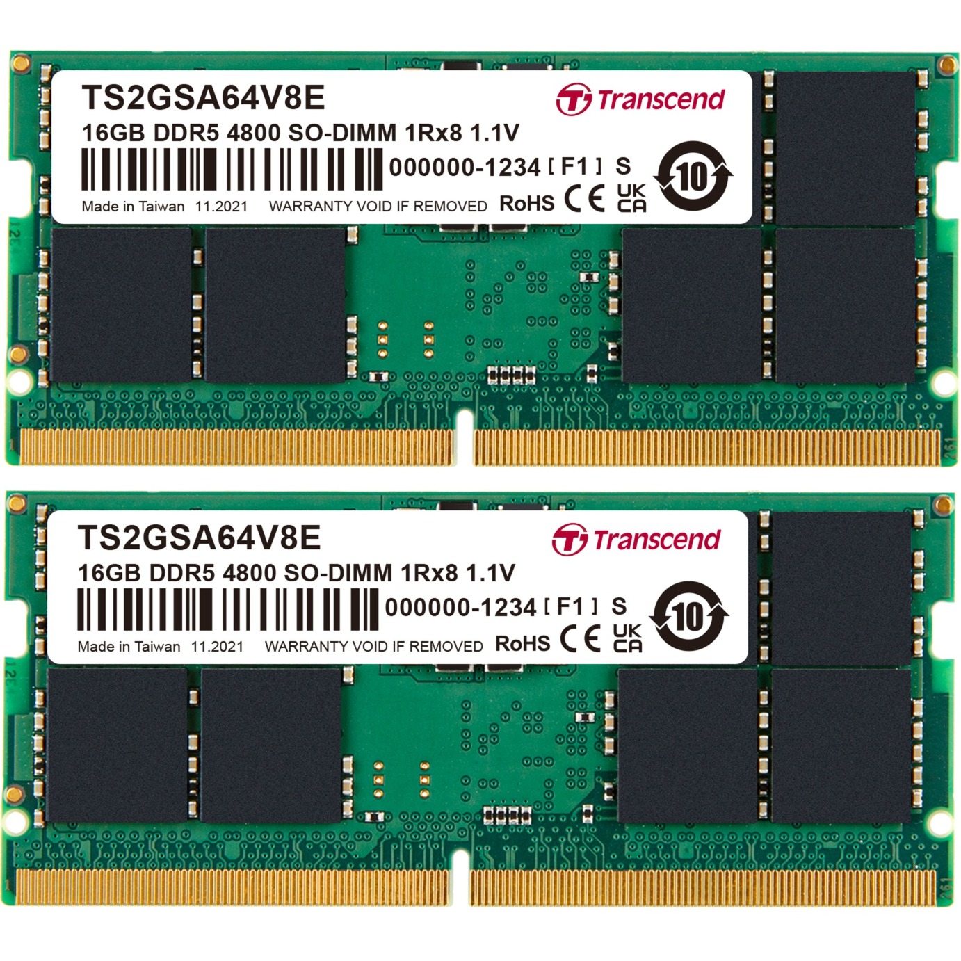 SO-DIMM 32 GB DDR5-4800  , Arbeitsspeicher von Transcend