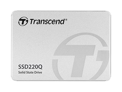 SSD 500GB Transcend 2,5 (6.3cm) SSD220Q, SATA3, QLC von Transcend